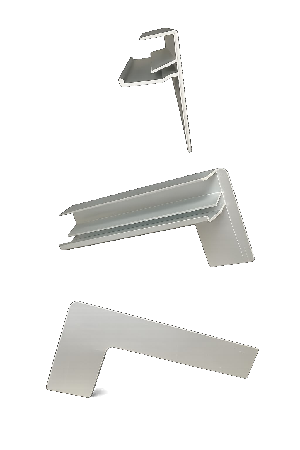 Seitenteile für Aluminium-Fensterbänke